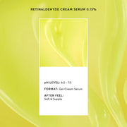 Retinaldehyde Cream Serum 0.15% E3