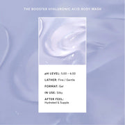 The Booster Hyaluronic Acid Body Wash W7