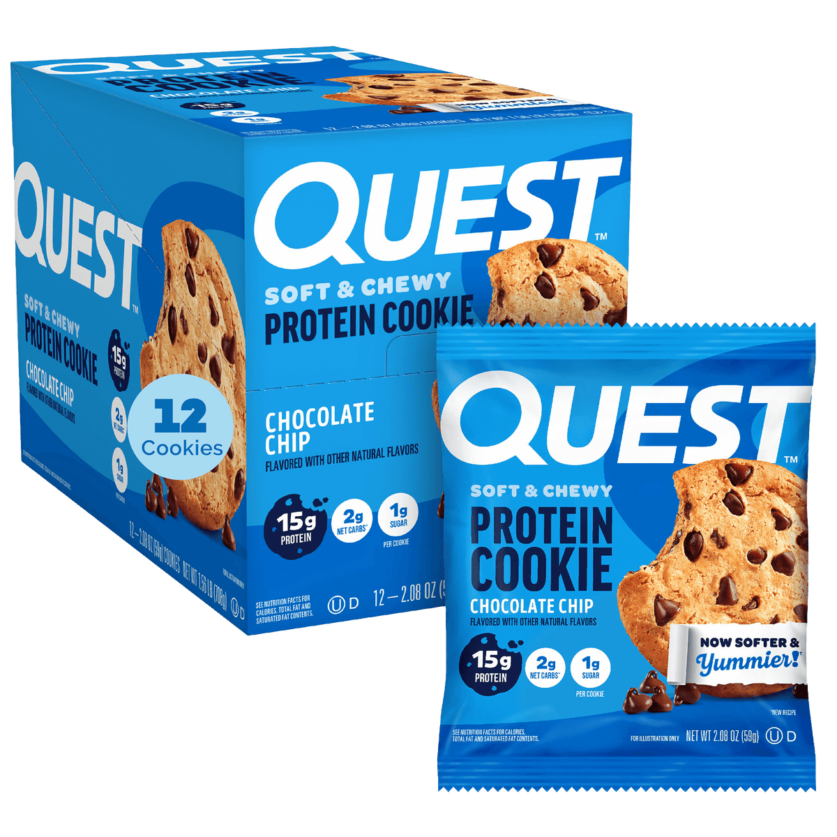 Chocolate Chip Protein Cookies