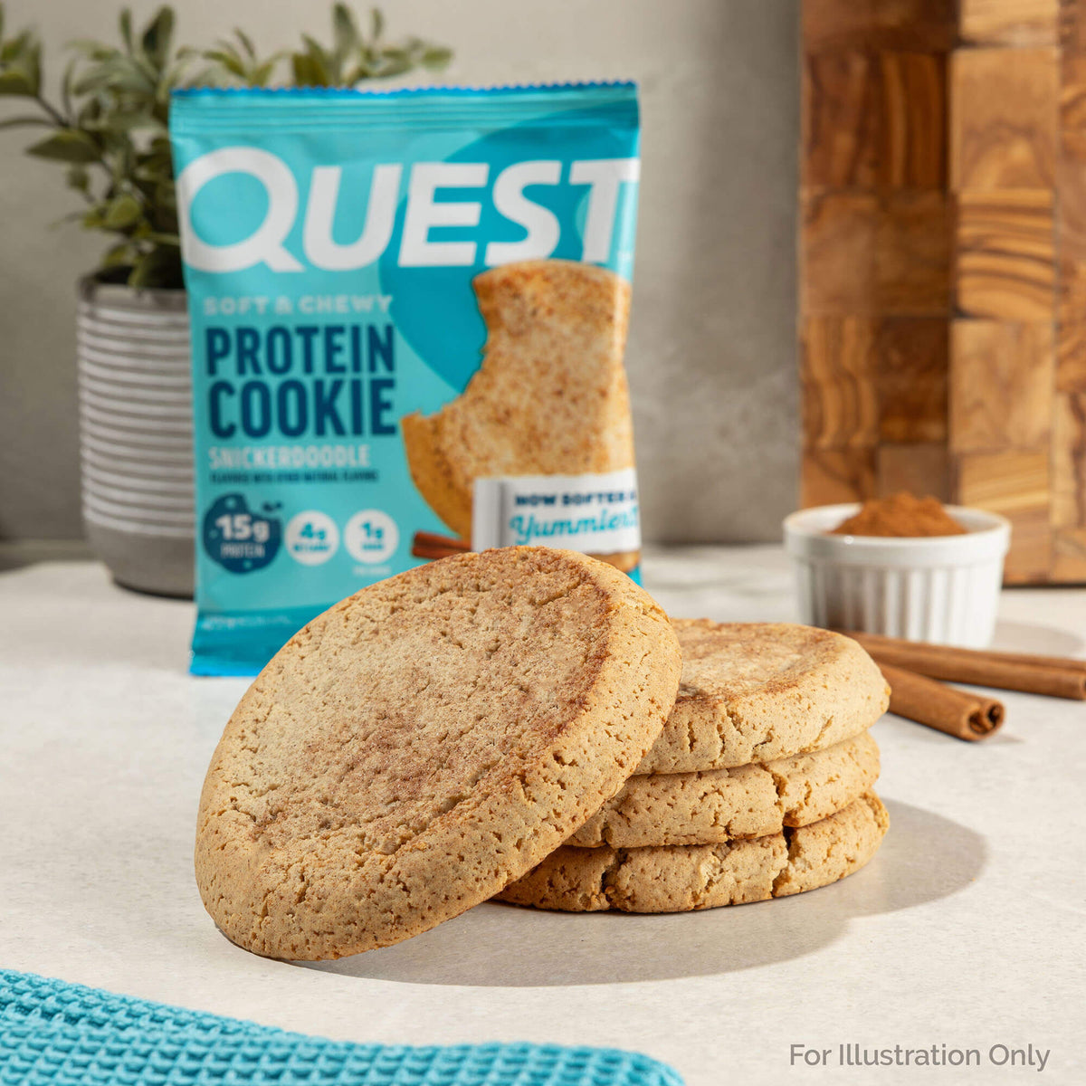 Snickerdoodle Protein Cookies