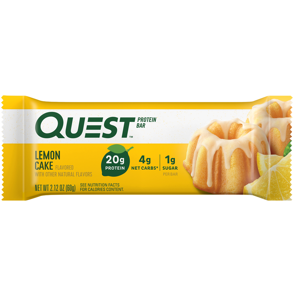 Lemon Cake Protein Bars