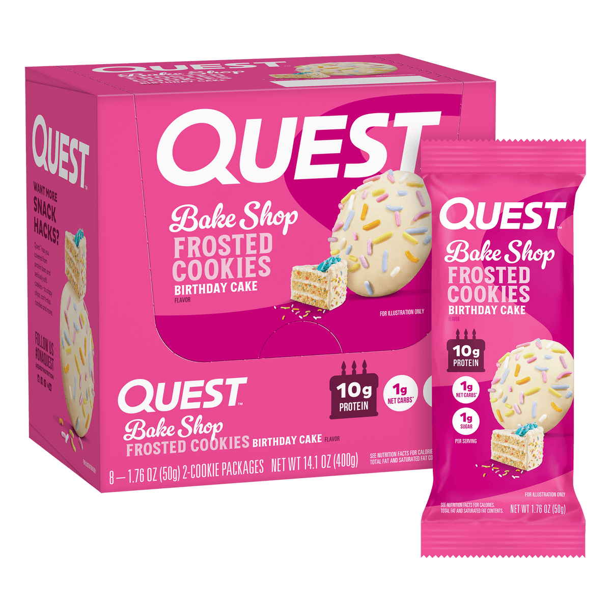 Frosted Cookies Birthday Cake Twin Pack