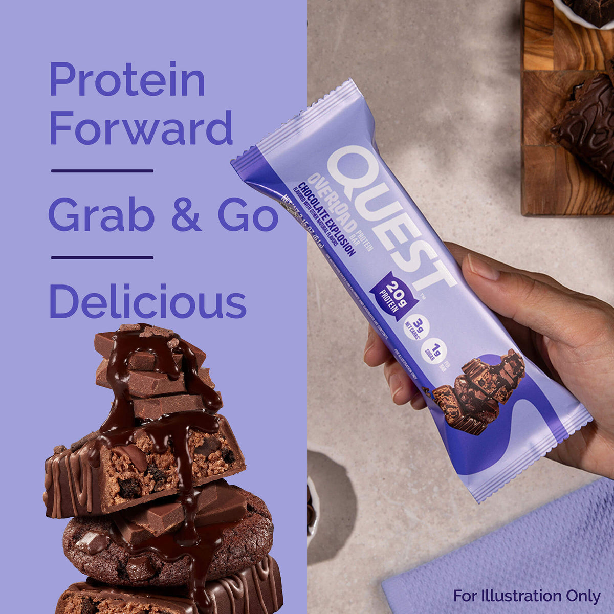 Chocolate Explosion Overload Bar