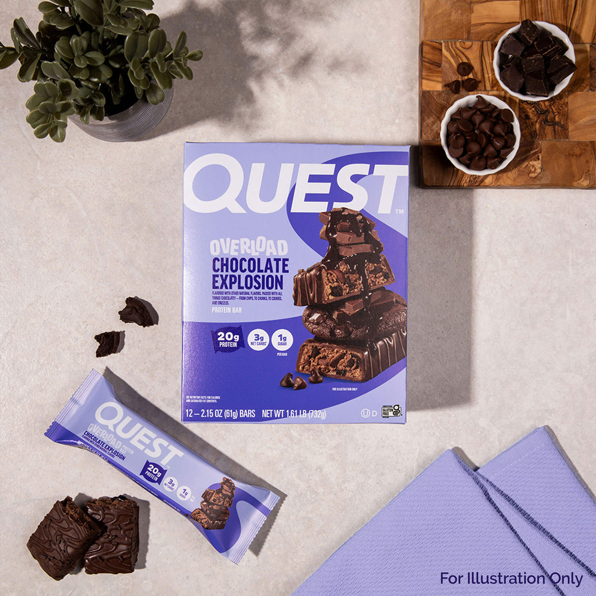 Chocolate Explosion Overload Bar
