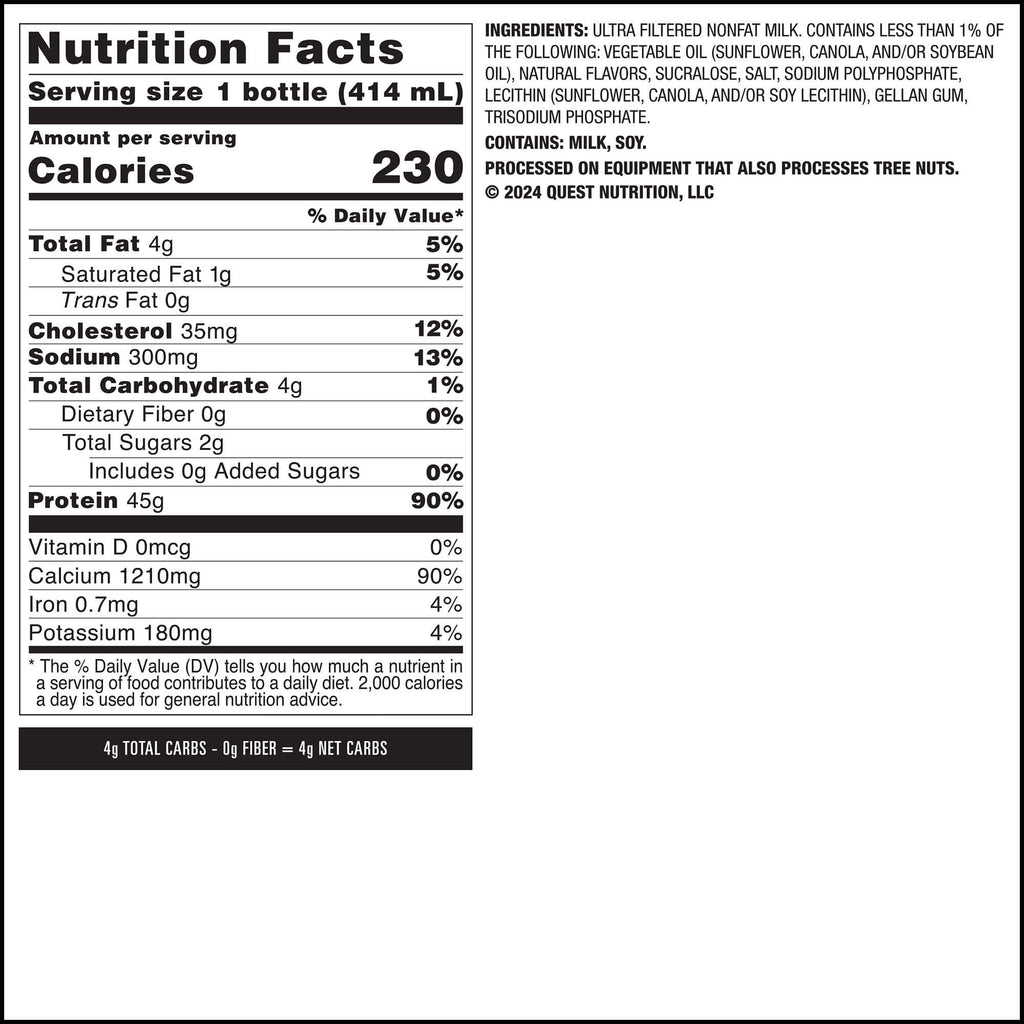 Strawberry 45g Protein Milkshake